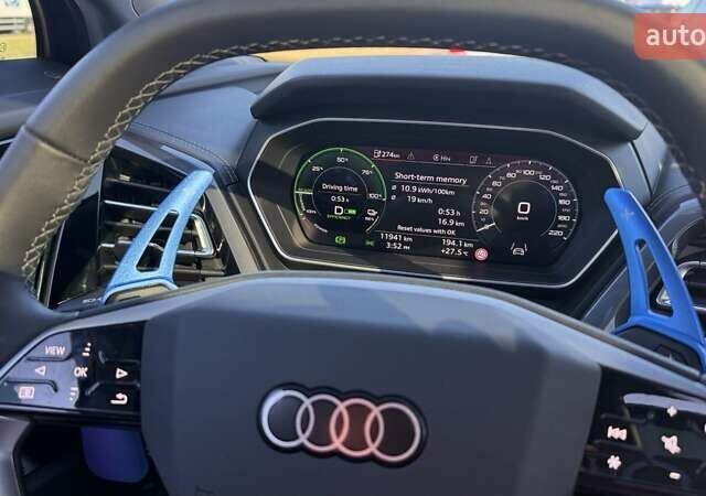 Синий Ауди Q4 e-tron, объемом двигателя 0 л и пробегом 12 тыс. км за 29900 $, фото 18 на Automoto.ua