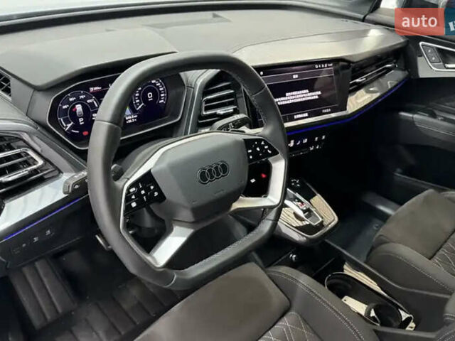 Синий Ауди Q4 e-tron, объемом двигателя 0 л и пробегом 1 тыс. км за 35200 $, фото 9 на Automoto.ua