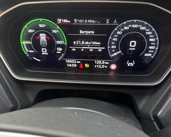 Синий Ауди Q4 e-tron, объемом двигателя 0 л и пробегом 10 тыс. км за 32500 $, фото 5 на Automoto.ua