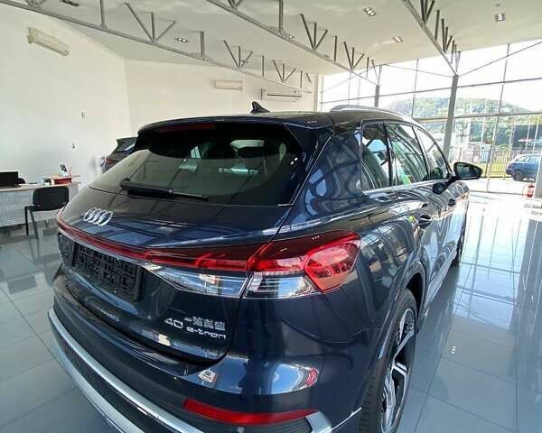 Синій Ауді Q4 e-tron, об'ємом двигуна 0 л та пробігом 11 тис. км за 31900 $, фото 5 на Automoto.ua