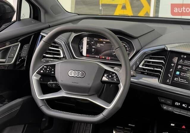Синий Ауди Q4 e-tron, объемом двигателя 0 л и пробегом 1 тыс. км за 34000 $, фото 22 на Automoto.ua