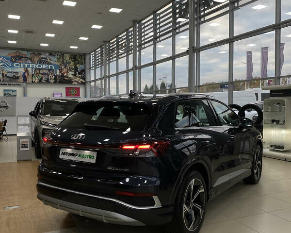 Синій Ауді Q4 e-tron, об'ємом двигуна 0 л та пробігом 1 тис. км за 34300 $, фото 10 на Automoto.ua