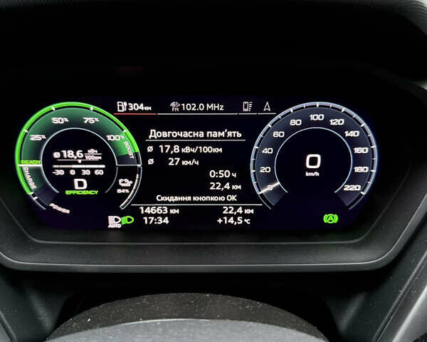 Белый Ауди Q4 Sportback e-tron, объемом двигателя 0 л и пробегом 14 тыс. км за 36000 $, фото 5 на Automoto.ua