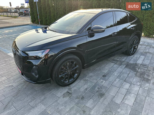 Черный Ауди Q4 Sportback e-tron, объемом двигателя 0 л и пробегом 70 тыс. км за 32000 $, фото 1 на Automoto.ua