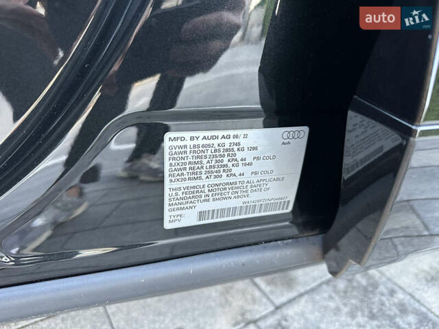 Черный Ауди Q4 Sportback e-tron, объемом двигателя 0 л и пробегом 70 тыс. км за 32000 $, фото 63 на Automoto.ua