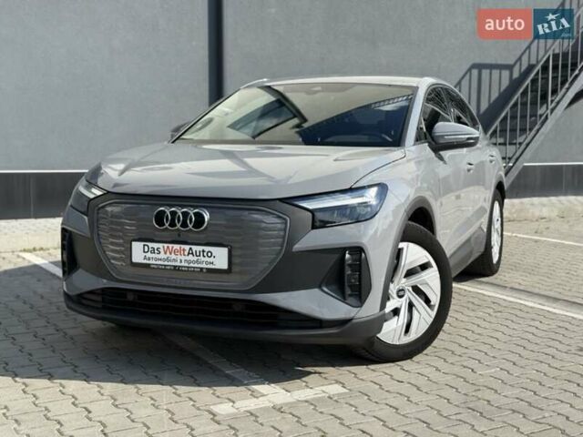 Сірий Ауді Q4 Sportback e-tron, об'ємом двигуна 0 л та пробігом 43 тис. км за 25500 $, фото 4 на Automoto.ua
