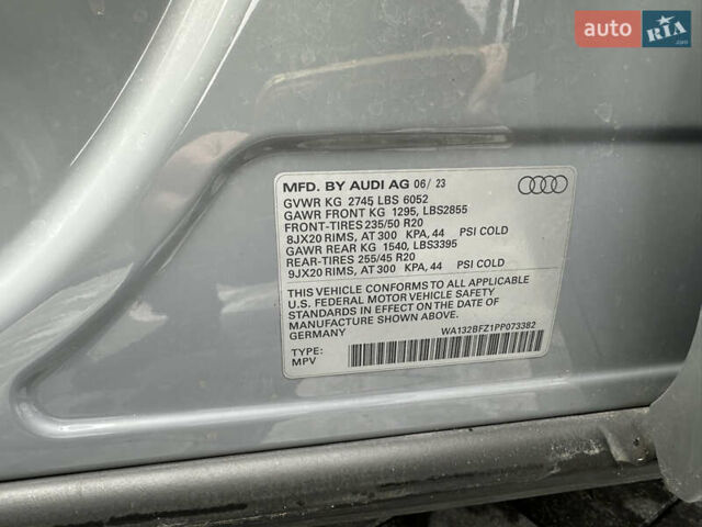 Сірий Ауді Q4 Sportback e-tron, об'ємом двигуна 0 л та пробігом 31 тис. км за 30800 $, фото 24 на Automoto.ua