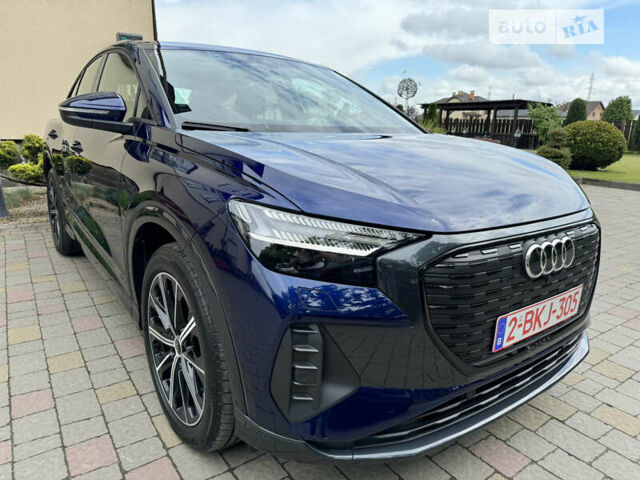 Синий Ауди Q4 Sportback e-tron, объемом двигателя 0 л и пробегом 35 тыс. км за 27500 $, фото 22 на Automoto.ua