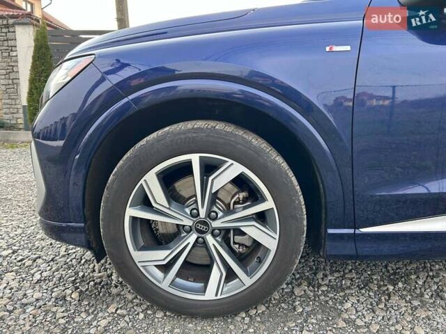 Синий Ауди Q4 Sportback e-tron, объемом двигателя 0 л и пробегом 19 тыс. км за 37999 $, фото 6 на Automoto.ua