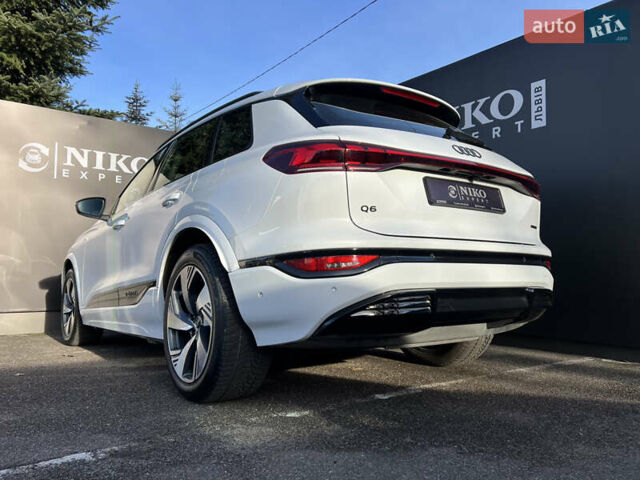 Белый Ауди Q6 e-tron, объемом двигателя 0 л и пробегом 13 тыс. км за 77300 $, фото 5 на Automoto.ua