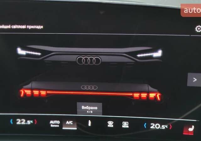 Сірий Ауді Q6 e-tron, об'ємом двигуна 0 л та пробігом 6 тис. км за 79700 $, фото 37 на Automoto.ua