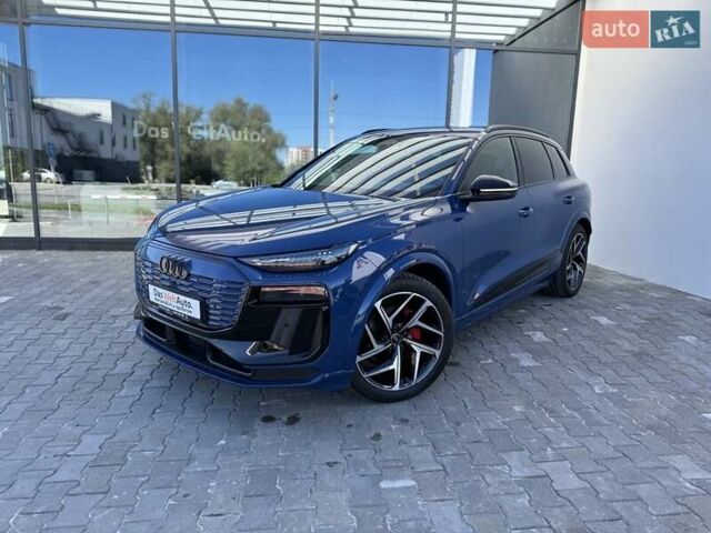 Синий Ауди Q6 e-tron, объемом двигателя 0 л и пробегом 8 тыс. км за 76500 $, фото 4 на Automoto.ua