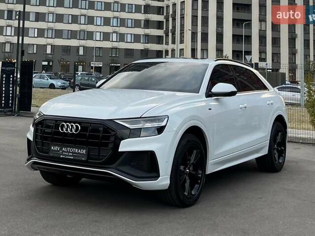 Белый Ауди Q8, объемом двигателя 3 л и пробегом 57 тыс. км за 49000 $, фото 4 на Automoto.ua