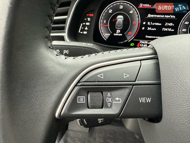 Білий Ауді Q8, об'ємом двигуна 2.97 л та пробігом 73 тис. км за 55000 $, фото 12 на Automoto.ua