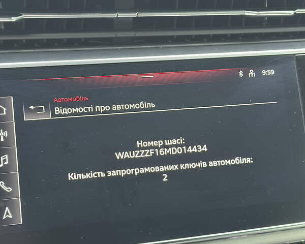 Белый Ауди Q8, объемом двигателя 2.97 л и пробегом 65 тыс. км за 65000 $, фото 38 на Automoto.ua