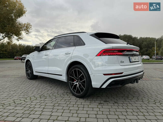 Ауди Q8 2020 в Львове на Automoto.ua Белый Ауди Q8, объемом двигателя 3 л и пробегом 76 тыс. км за 64100 $, фото 10 на Automoto.ua