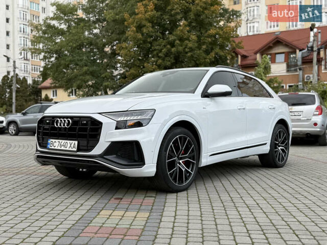 Ауди Q8 2020 в Львове на Automoto.ua Белый Ауди Q8, объемом двигателя 3 л и пробегом 76 тыс. км за 64100 $, фото 7 на Automoto.ua