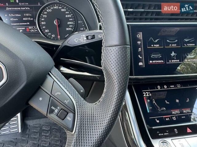 Белый Ауди Q8, объемом двигателя 3 л и пробегом 47 тыс. км за 68500 $, фото 38 на Automoto.ua