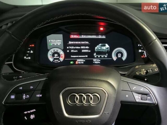 Білий Ауді Q8, об'ємом двигуна 3 л та пробігом 20 тис. км за 59000 $, фото 14 на Automoto.ua