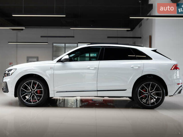 Белый Ауди Q8, объемом двигателя 3 л и пробегом 18 тыс. км за 58909 $, фото 5 на Automoto.ua