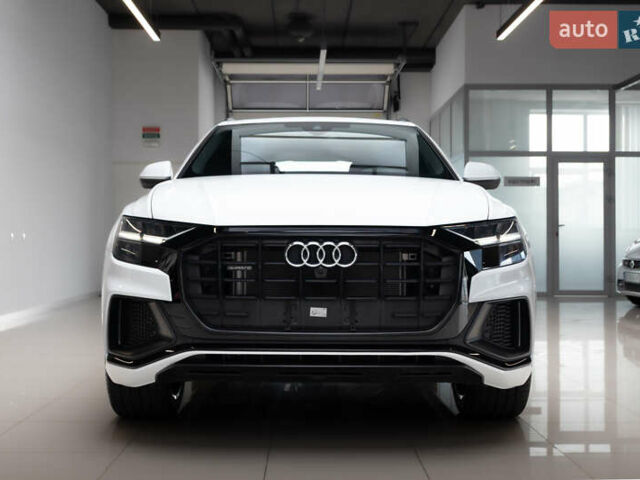 Белый Ауди Q8, объемом двигателя 3 л и пробегом 18 тыс. км за 58909 $, фото 1 на Automoto.ua