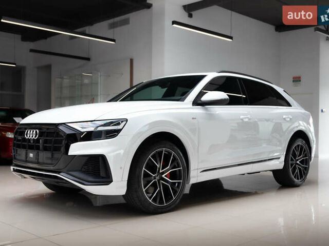 Белый Ауди Q8, объемом двигателя 3 л и пробегом 18 тыс. км за 58999 $, фото 3 на Automoto.ua