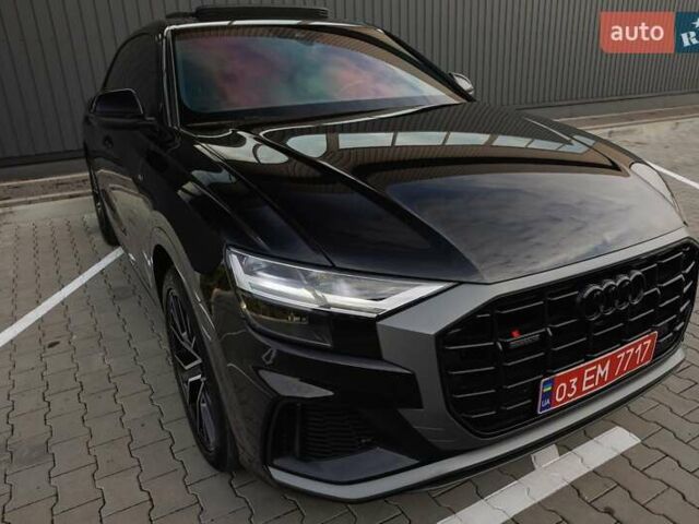 Черный Ауди Q8, объемом двигателя 3 л и пробегом 196 тыс. км за 51000 $, фото 106 на Automoto.ua