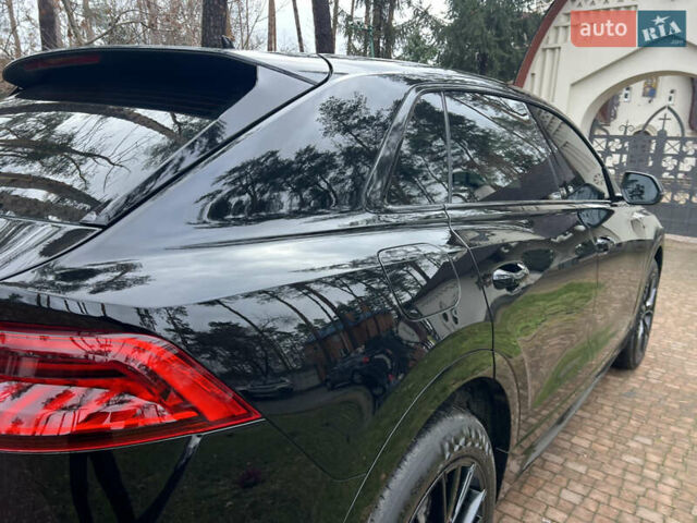 Черный Ауди Q8, объемом двигателя 3 л и пробегом 92 тыс. км за 63900 $, фото 150 на Automoto.ua