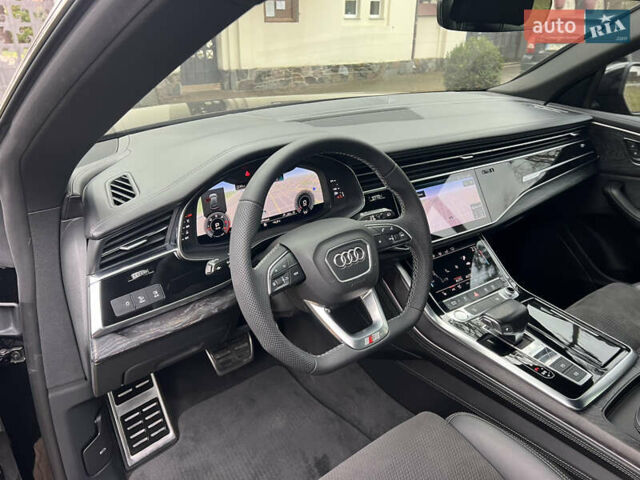 Черный Ауди Q8, объемом двигателя 3 л и пробегом 92 тыс. км за 63900 $, фото 74 на Automoto.ua