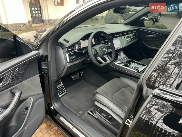 Черный Ауди Q8, объемом двигателя 3 л и пробегом 92 тыс. км за 63900 $, фото 51 на Automoto.ua