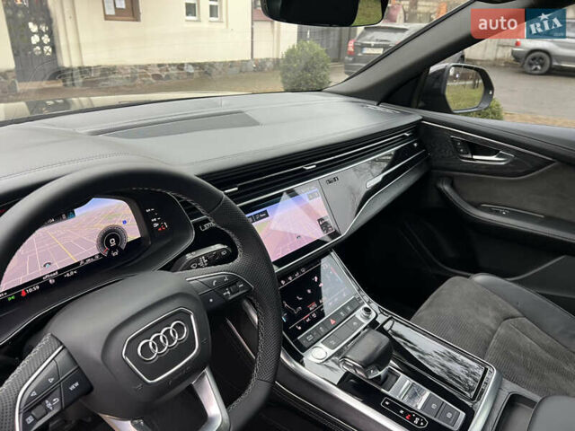 Черный Ауди Q8, объемом двигателя 3 л и пробегом 92 тыс. км за 63900 $, фото 78 на Automoto.ua