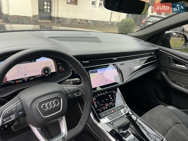 Черный Ауди Q8, объемом двигателя 3 л и пробегом 92 тыс. км за 63900 $, фото 73 на Automoto.ua