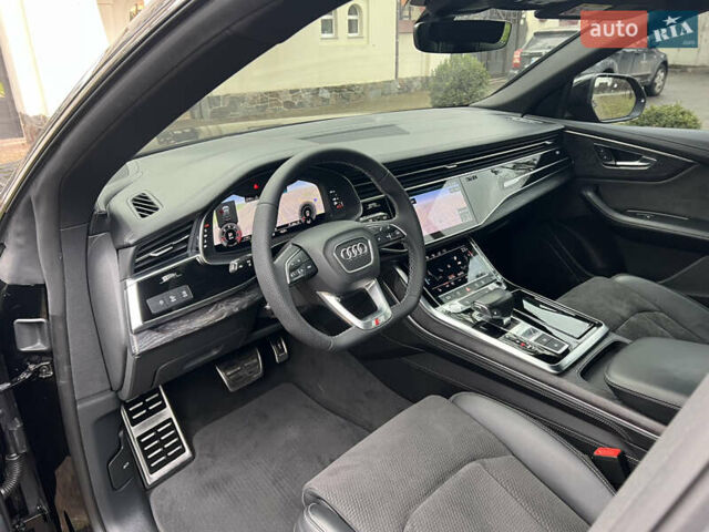 Черный Ауди Q8, объемом двигателя 3 л и пробегом 92 тыс. км за 63900 $, фото 58 на Automoto.ua