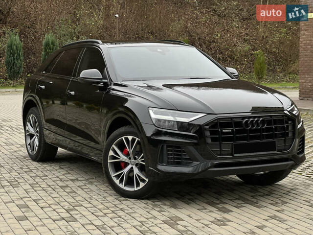 Черный Ауди Q8, объемом двигателя 3 л и пробегом 53 тыс. км за 48500 $, фото 1 на Automoto.ua