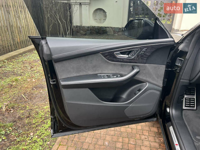 Черный Ауди Q8, объемом двигателя 3 л и пробегом 92 тыс. км за 63900 $, фото 52 на Automoto.ua