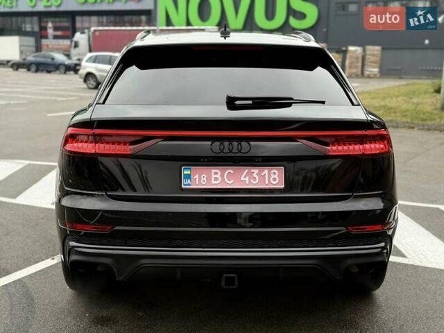 Черный Ауди Q8, объемом двигателя 3 л и пробегом 59 тыс. км за 45500 $, фото 15 на Automoto.ua