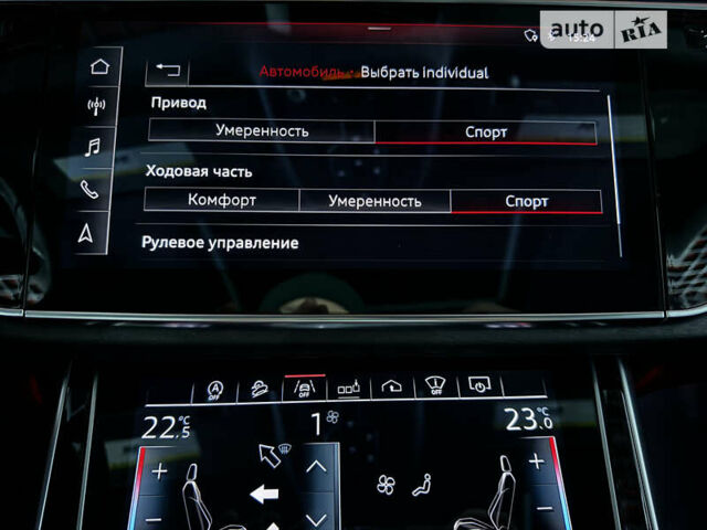 Чорний Ауді Q8, об'ємом двигуна 3 л та пробігом 34 тис. км за 82500 $, фото 149 на Automoto.ua