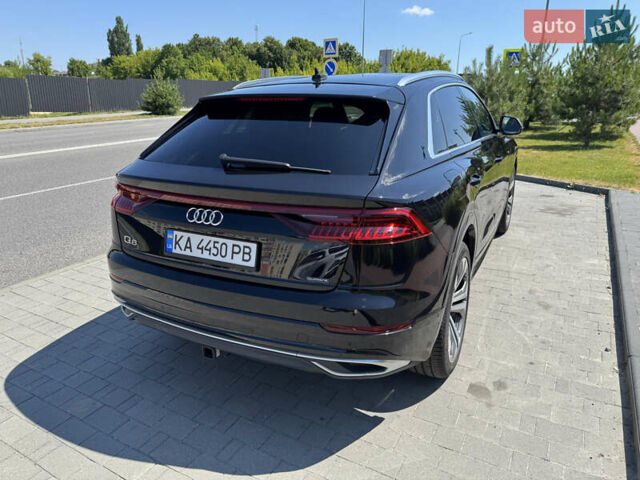 Черный Ауди Q8, объемом двигателя 3 л и пробегом 38 тыс. км за 59800 $, фото 2 на Automoto.ua