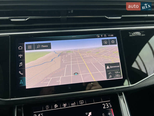 Черный Ауди Q8, объемом двигателя 3 л и пробегом 92 тыс. км за 63900 $, фото 92 на Automoto.ua