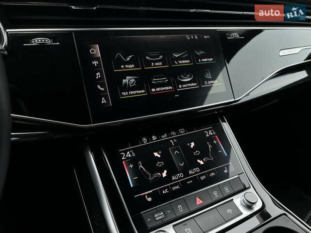 Черный Ауди Q8, объемом двигателя 3 л и пробегом 53 тыс. км за 48500 $, фото 57 на Automoto.ua