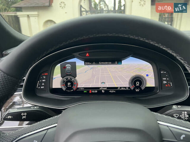 Черный Ауди Q8, объемом двигателя 3 л и пробегом 92 тыс. км за 63900 $, фото 82 на Automoto.ua