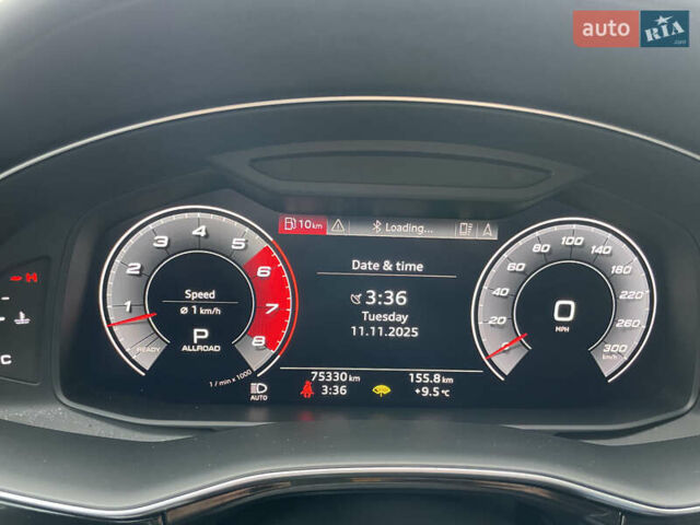 Черный Ауди Q8, объемом двигателя 3 л и пробегом 75 тыс. км за 57000 $, фото 12 на Automoto.ua