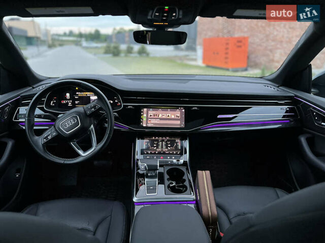 Черный Ауди Q8, объемом двигателя 3 л и пробегом 35 тыс. км за 58499 $, фото 20 на Automoto.ua