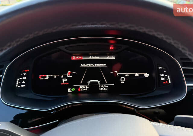 Черный Ауди Q8, объемом двигателя 3 л и пробегом 32 тыс. км за 66400 $, фото 21 на Automoto.ua