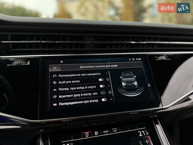 Черный Ауди Q8, объемом двигателя 2.97 л и пробегом 38 тыс. км за 87900 $, фото 45 на Automoto.ua