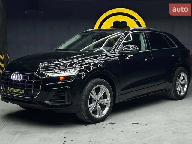 Черный Ауди Q8, объемом двигателя 3 л и пробегом 24 тыс. км за 69990 $, фото 2 на Automoto.ua