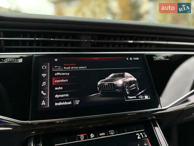 Черный Ауди Q8, объемом двигателя 2.97 л и пробегом 38 тыс. км за 87900 $, фото 47 на Automoto.ua