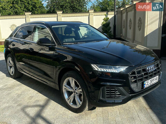 Черный Ауди Q8, объемом двигателя 3 л и пробегом 24 тыс. км за 69500 $, фото 4 на Automoto.ua