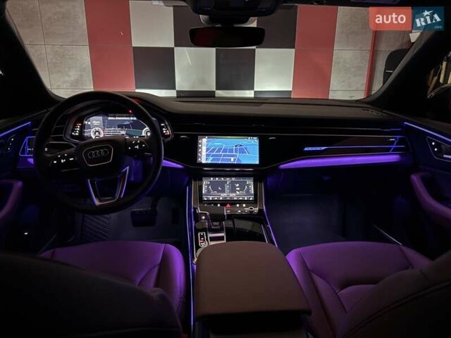 Черный Ауди Q8, объемом двигателя 3 л и пробегом 19 тыс. км за 92700 $, фото 10 на Automoto.ua