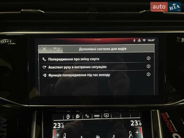 Черный Ауди Q8, объемом двигателя 2.97 л и пробегом 1 тыс. км за 112700 $, фото 63 на Automoto.ua